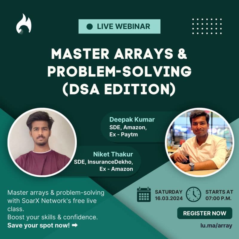 Master Arrays & Problem-Solving